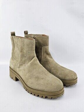 Lucky Brand Hazyl Suede Leather Ankle Booties Women's 6.5